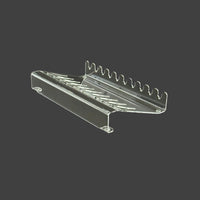 Clear Shears Organizer, Scissors Holder by ZZIZZORZ. For pet groomers, Barber and Hair Stylist.