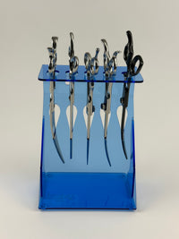 Scissors Shears Holder Organizer 5 Wall or Table top ZZIZZORZ 