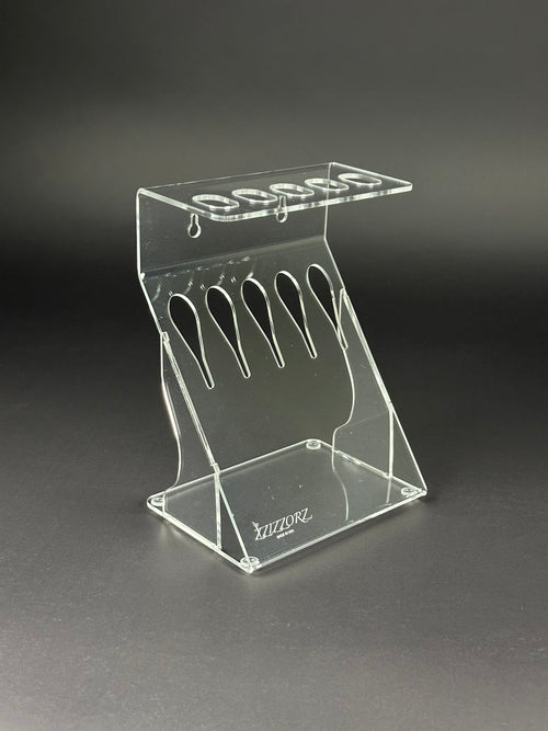 Scissors Shears Organizer Holder wall or table 5 clear ZZIZZORZ