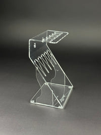 Scissors Shears Organizer Holder wall or table 5 clear ZZIZZORZ