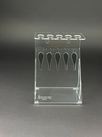 Scissors Shears Organizer Holder wall or table 5 clear ZZIZZORZ