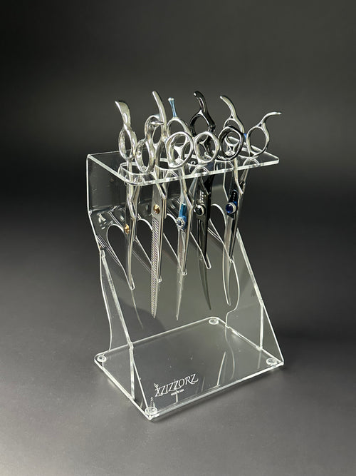 Scissors Shears Organizer Holder wall or table 5 clear ZZIZZORZ