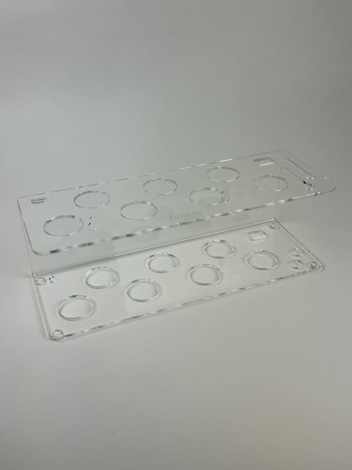 Brush and comb holder organizer, Rakes , dematting tool, Hemostat